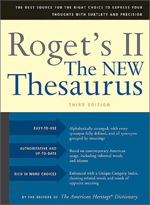 Roget's II the New Thesaurus