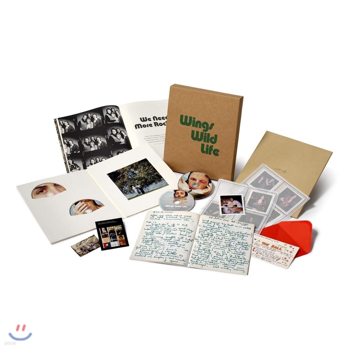 Paul Mccartney &amp; Wings (폴 매카트니 앤 윙즈) - Wild Life (Super Deluxe Edition) [3CD+DVD] 