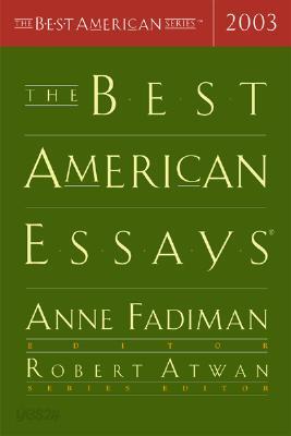 The Best American Essays 2003