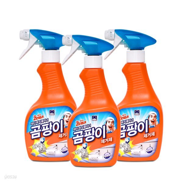 [제타]곰팡이 제거용 매직클리너 500ml 3개