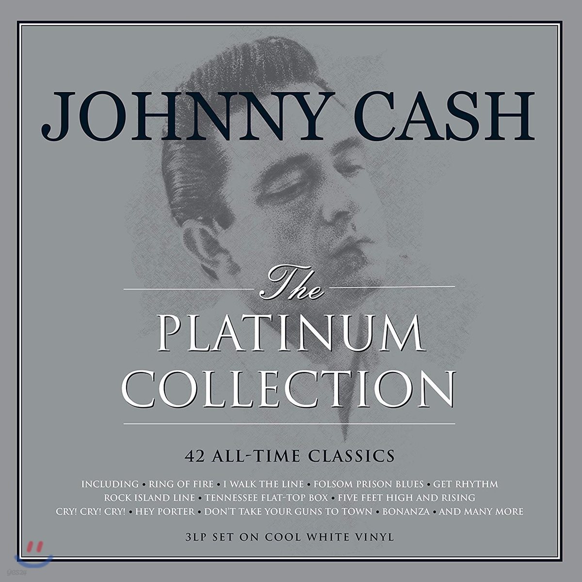 Johnny Cash (쟈니 캐시) - The Platinum Collection [화이트 컬러 3LP] 