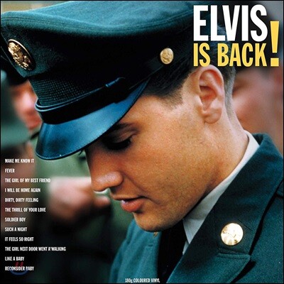 Elvis Presley — Elvis Is Back ! 앨범 커버