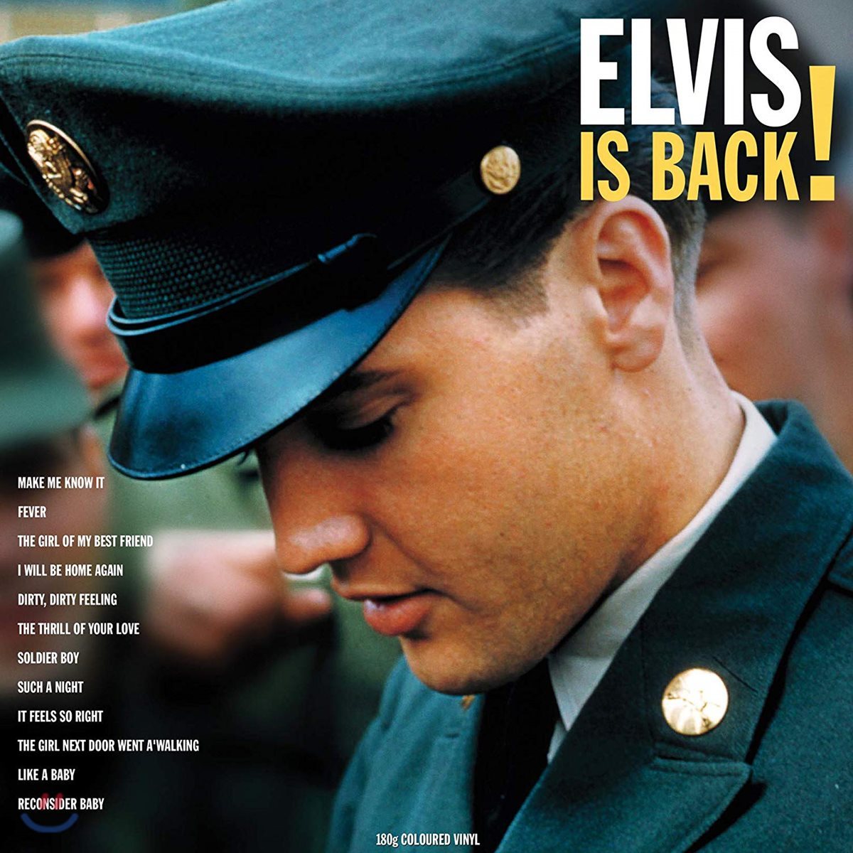 Elvis Presley (엘비스 프레슬리) - Elvis Is Back ! [LP]