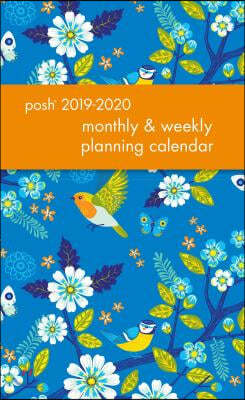 Posh Birds & Blossoms Monthly/Weekly Planning 2019-2020 Calendar
