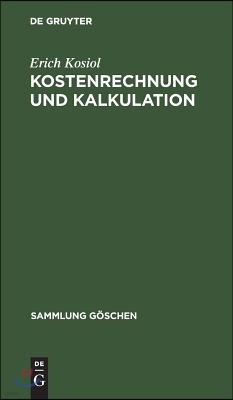 Kostenrechnung und Kalkulation