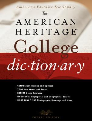 The American Heritage College Dictionary, Fourth Edition with CDROM
