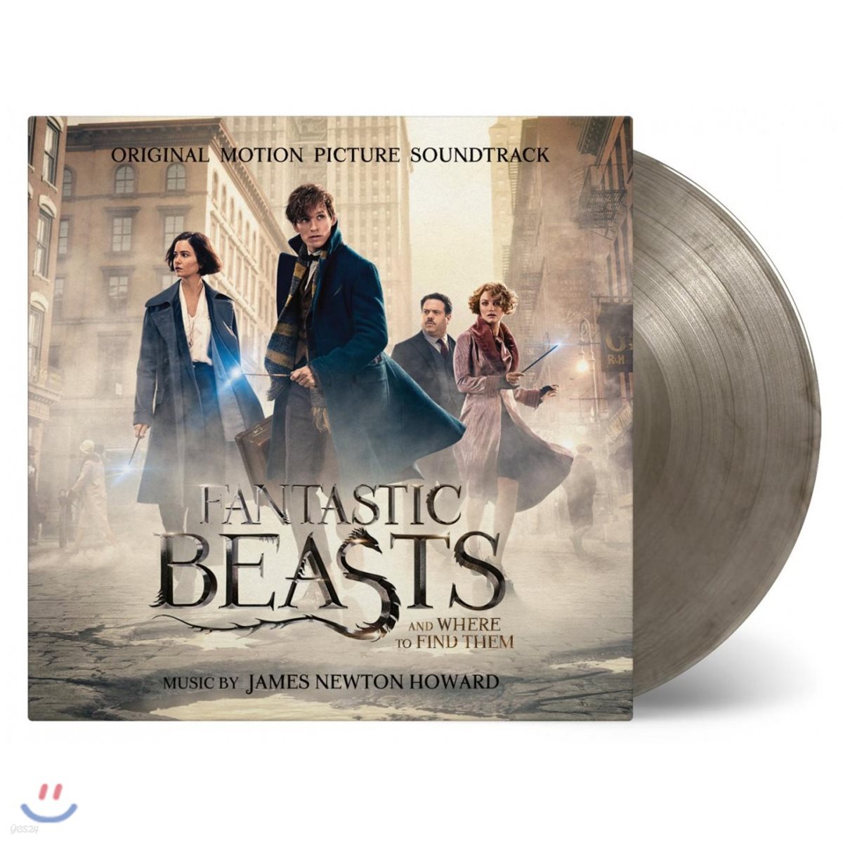 신비한 동물사전 영화음악 (Fantastic Beasts and Where to Find Them OST by James Newton Howard) [스모크 컬러 2LP]