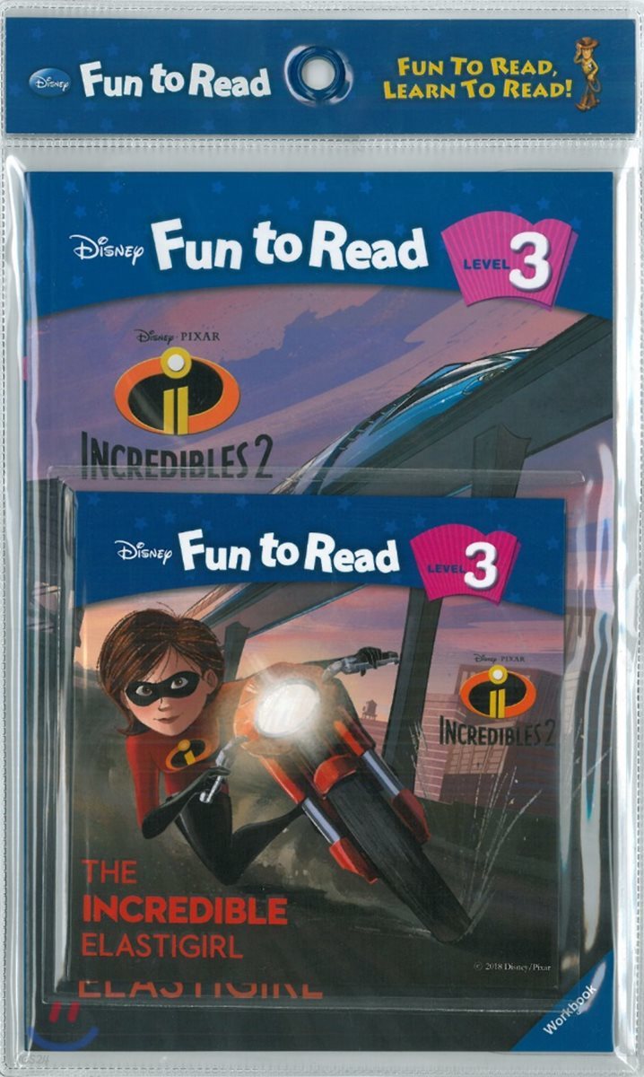 Disney Fun to Read SET 3-24 : The Incredible Elastigirl (인크레더블 2)