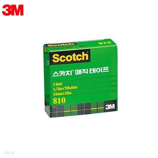 3M 스카치 매직테이프 810R 12X18 리필