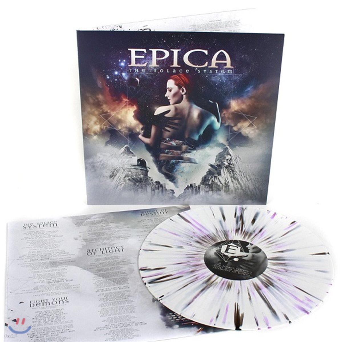 Epica (에피카) - The Solace System [그레이 화이트 & 블랙 스플래터 컬러 LP]