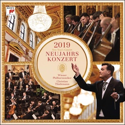 Christian Thielemann — Christian Thielemann 2019 빈 신년음악회 (New Year's Concert 2019) 앨범 커버