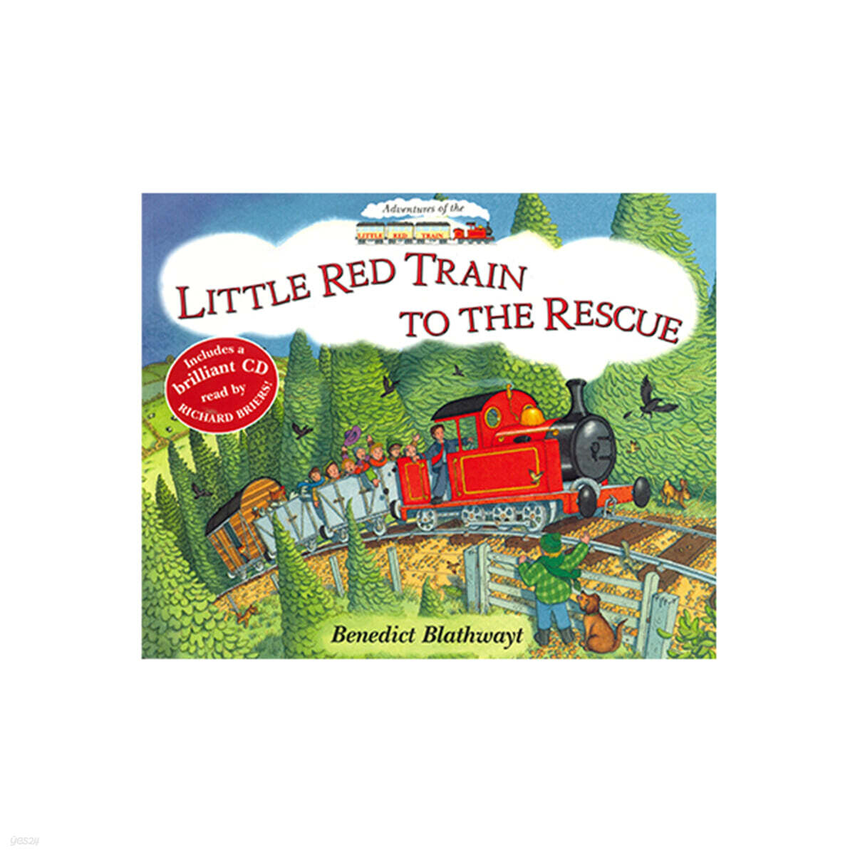 Little Red Train : To the Rescue! (Book & CD)