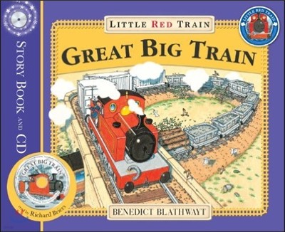 Little Red Train : The Great Big Little Red Train (Book & CD)