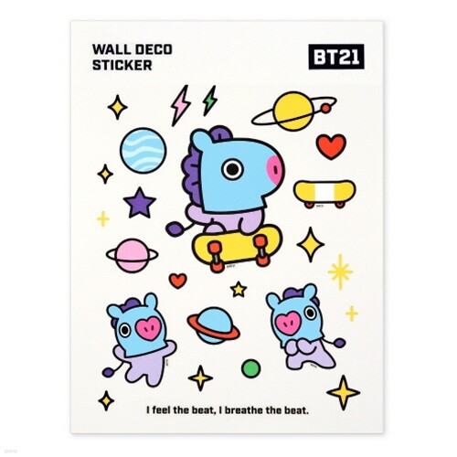 [BT21] 월 데코 스티커 / 망(MANG)