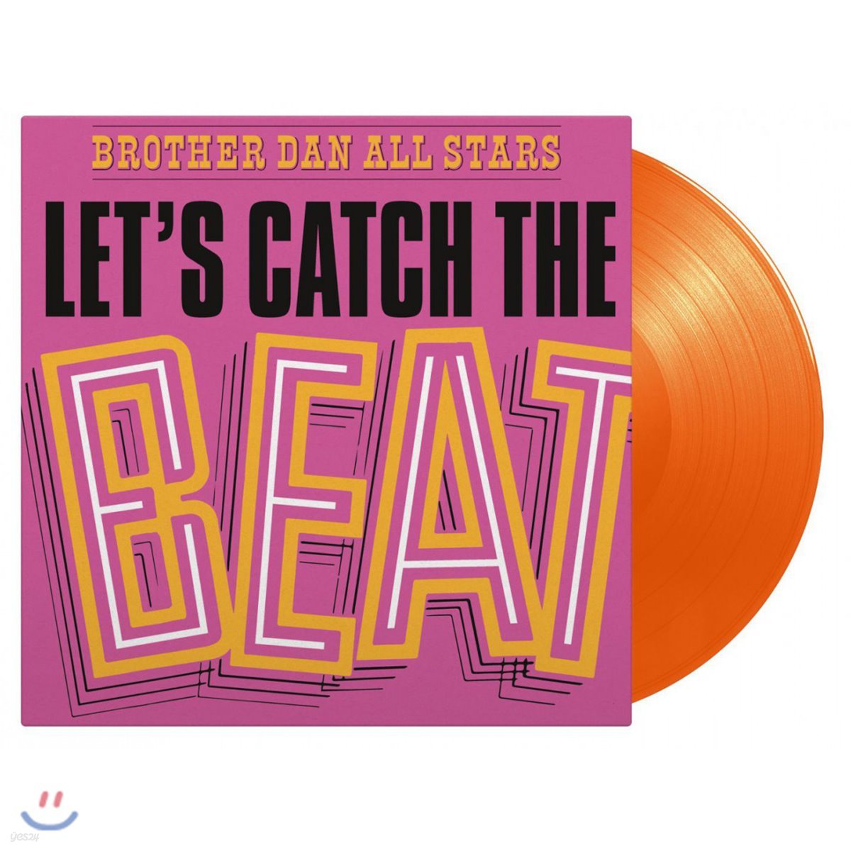 Brother Dan All Stars (브라더 댄 올 스타스) - Let's Catch The Beat [오렌지 컬러 LP]