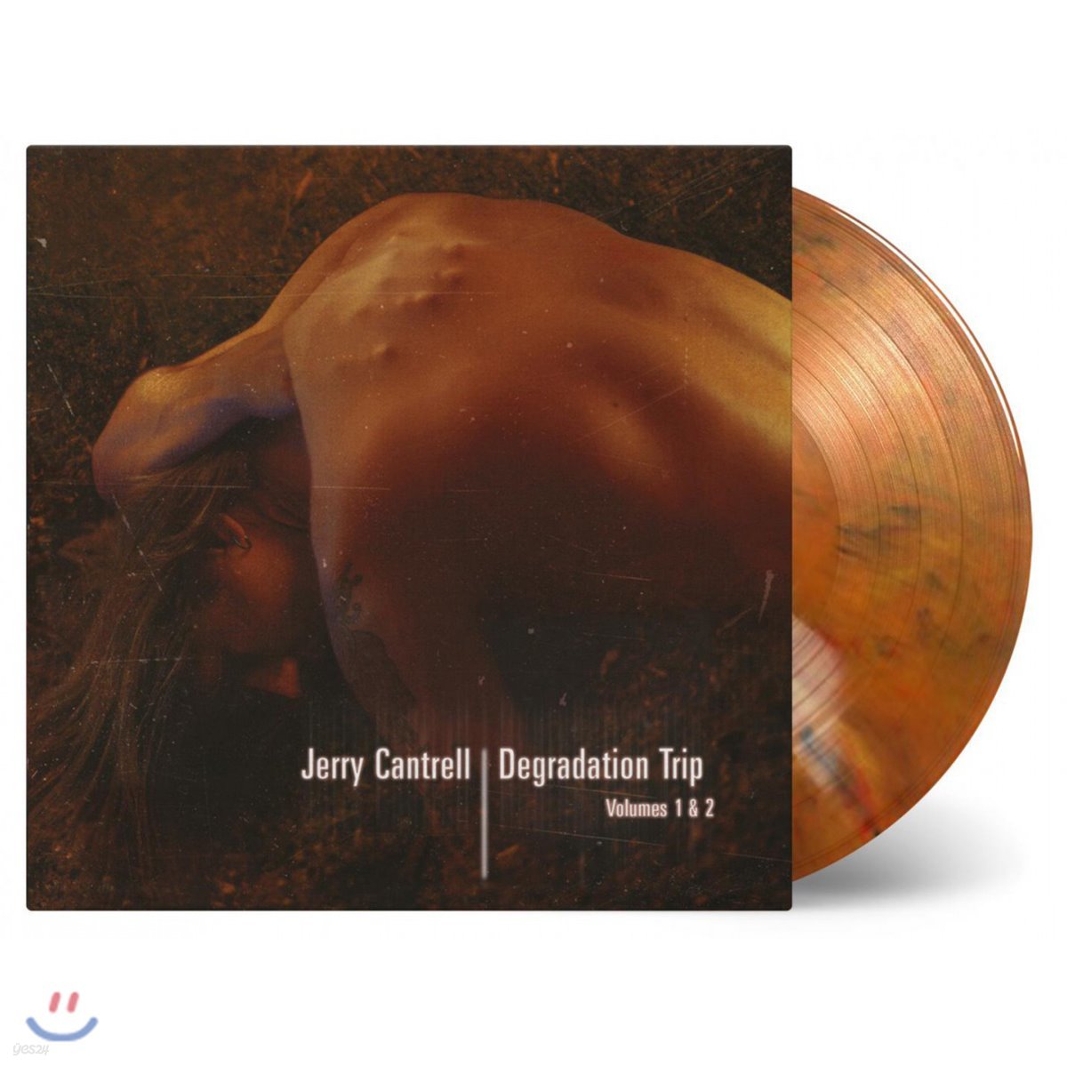 Jerry Cantrell (제리 캔트럴) - Degradation Trip Volumes 1, 2 [옐로우 &amp; 레드 &amp; 블랙 믹스 컬러 4LP]