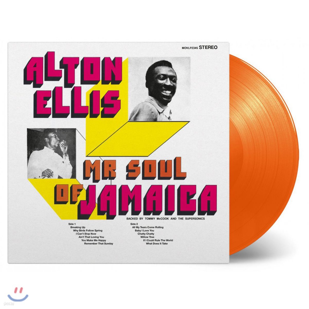 Alton Ellis (앨튼 엘리스) - Mr . Soul Of Jamaica [오렌지 컬러 LP]