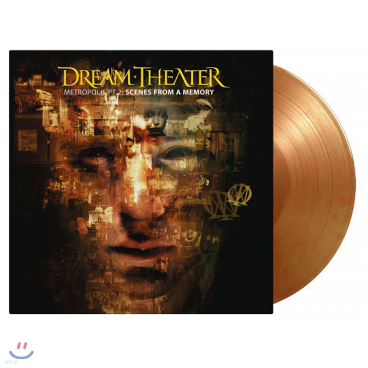 Dream Theater (드림 시어터) - Metropolis Part 2: Scenes From A Memory [오렌지 &amp; 골드 믹스 컬러 2LP]