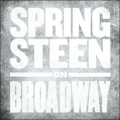 Bruce Springsteen — Springsteen On Broadway 앨범 커버