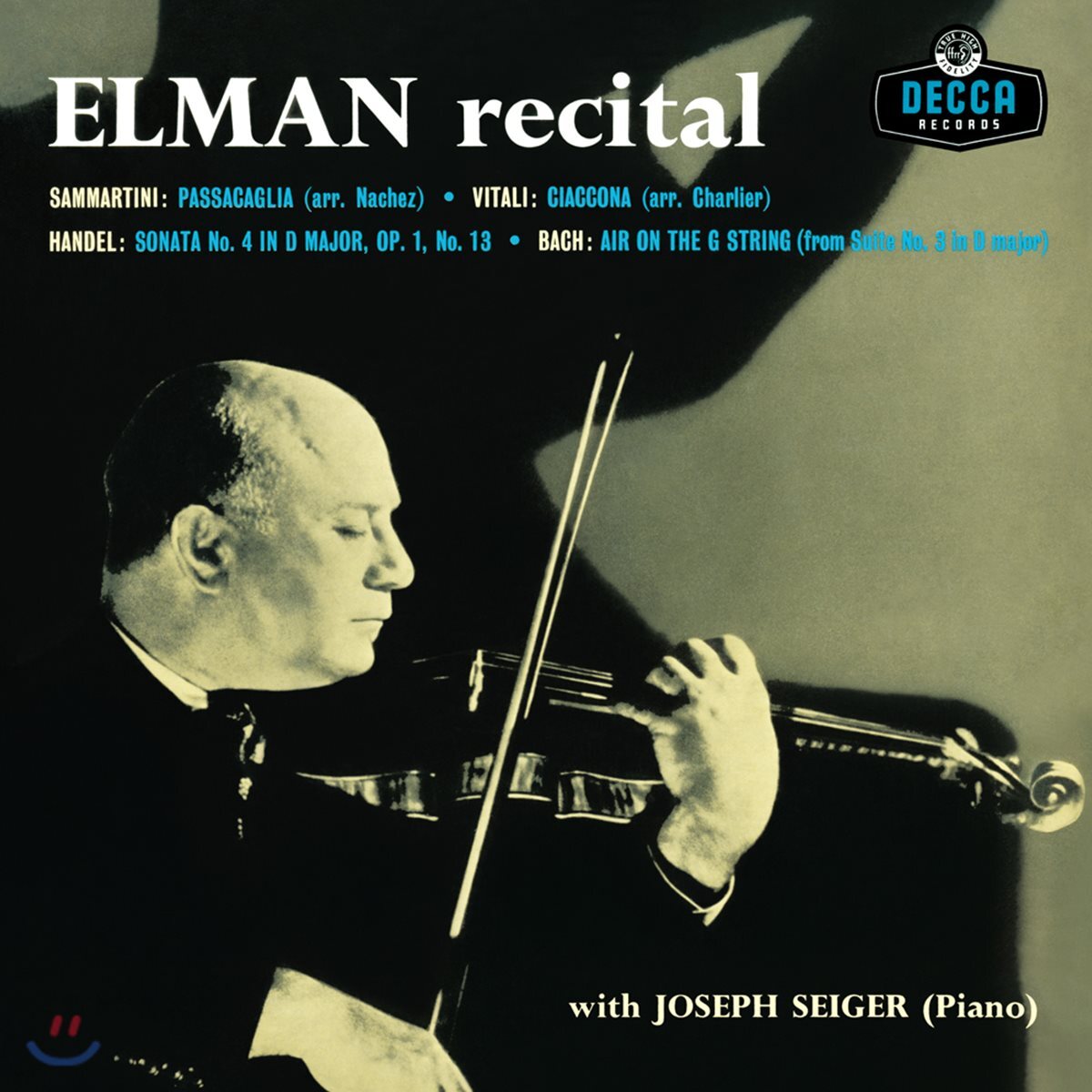Mischa Elman 미샤 엘만 바이올린 연주집 (Recital) [LP]