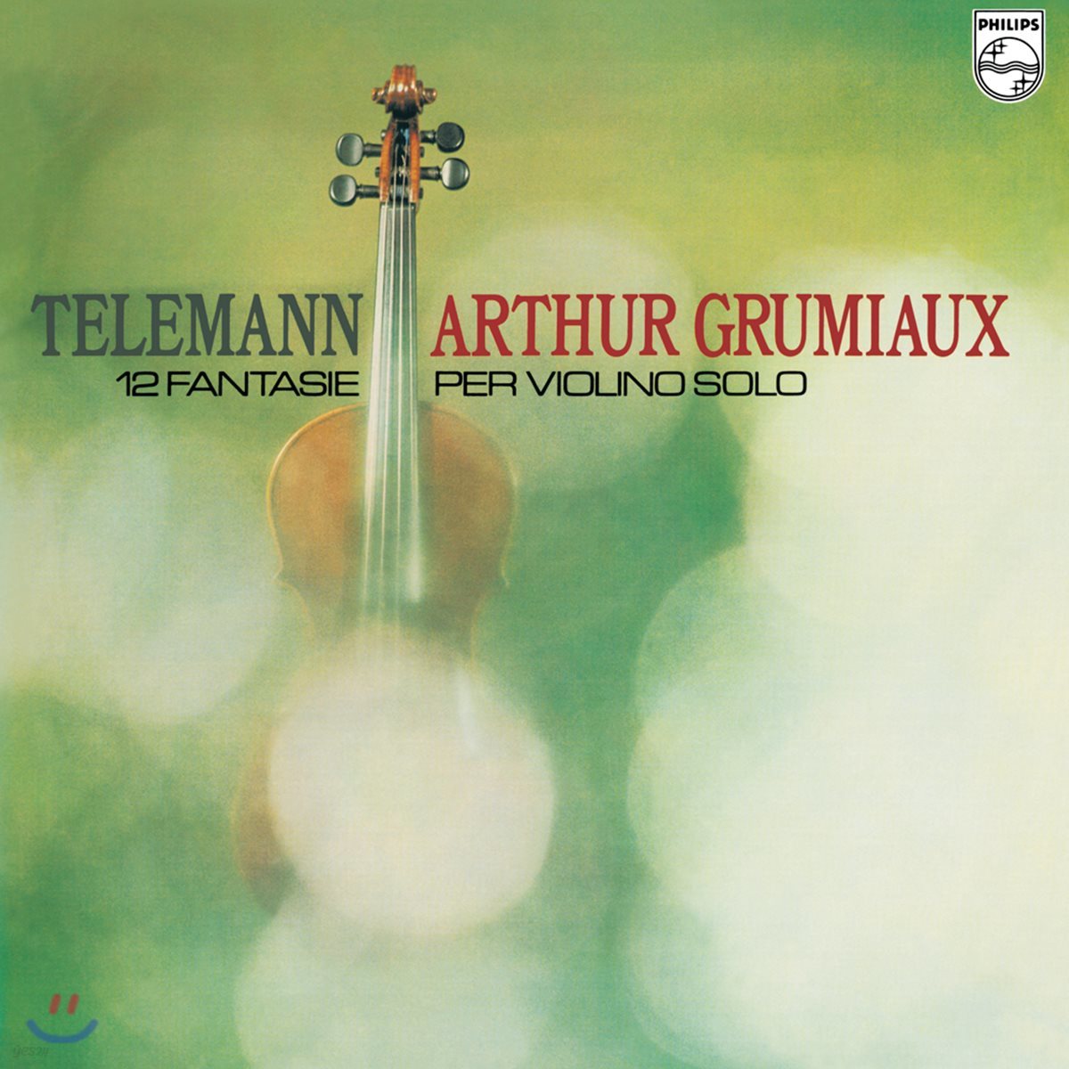 Arthur Grumiaux 아르튀르 그뤼미오 바이올린 연주집 (12 Fantasias for Violin Solo) [LP]