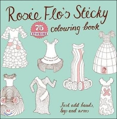 Rosie Flo's Sticky Colouring Book