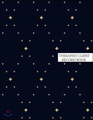 Therapist Client Record Book: Supervisor & Counselors Reference Guide for Therapists, Managers & Social Work Step by Step Definitive Reference for L