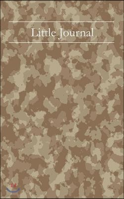 Little Journal: Desert Camo