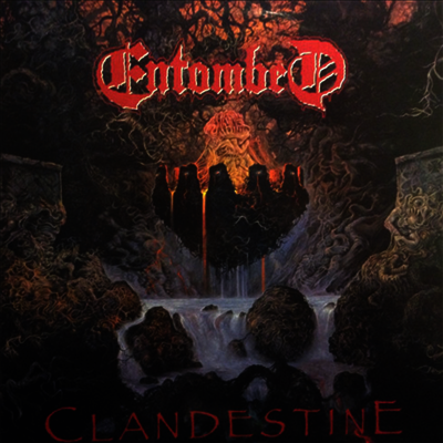 Entombed — Clandestine 앨범 커버