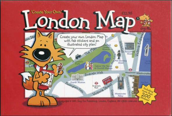 Guy Fox 'Create Your Own' London Map