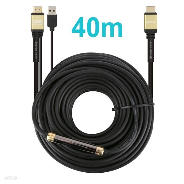 이지넷 NEXT-340UHD4K60 (HDMI v2.0 Active IC Cable 40미터 케이블)