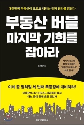 부동산 버블 마지막 기회를 잡아라