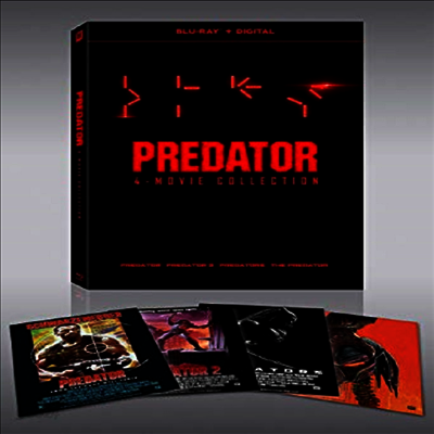 Predator: 4-movie Collection (프레데터)(한글무자막)(Blu-ray)