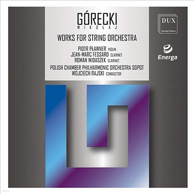 Ű:   ɽƮ ǰ (Gorecki: Works for String Orchestra)(CD) - Wojciech Rajski