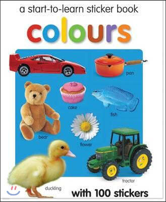 Colours Sticker Book