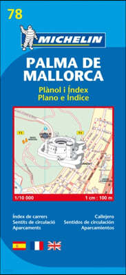 Palma de Mallorca - Michelin City Plan 78