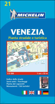Venezia - Michelin City Plan 9021