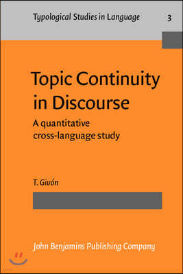 Topic Continuity in Discourse