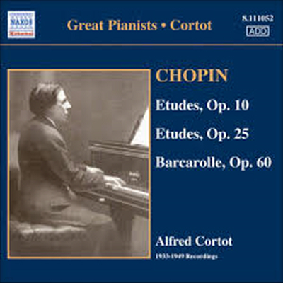  : , 뷡 (Chopin : Etudes Op.10, Op.25, Barcarolle Op.60)(CD) - Alfred Cortot
