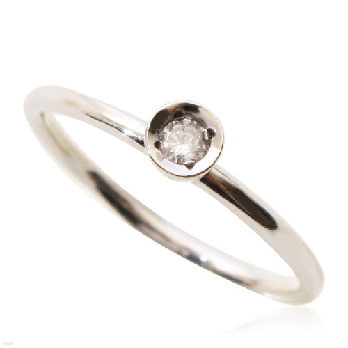 Eco 0.10ct diamond ring