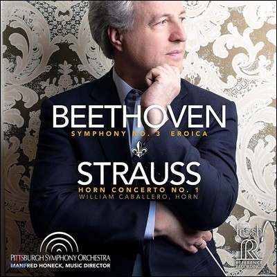 Manfred Honeck 亥:  3 / R. Ʈ콺: ȣ ְ 1 (Beethoven: Symphony Op. 55 / R. Strauss: Horn Concerto Op. 11)