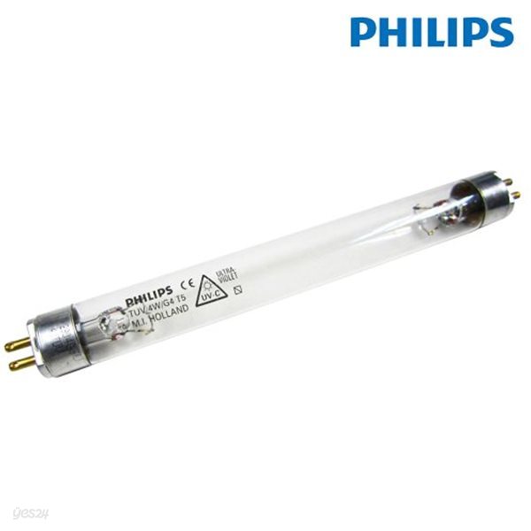 필립스 살균램프 4W TUV G4 T5 자외선램프 소독램프
