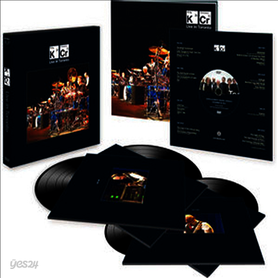 King Crimson - Live In Toronto: November 20th 2015 (Limited Deluxe Edition)(200G)(4LP+DVD Audio)(Boxset)