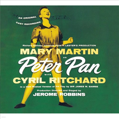 Mary Martin - Peter Pan ( ) (Original Cast Recording) (Ecopak) (Soundtrack)(CD)