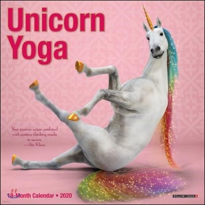 Unicorn Yoga 2020 Calendar