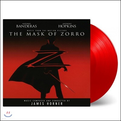 James Horner — 마스크 오브 조로 영화음악 (The Mask of Zorro OST by James Horner) 앨범 커버
