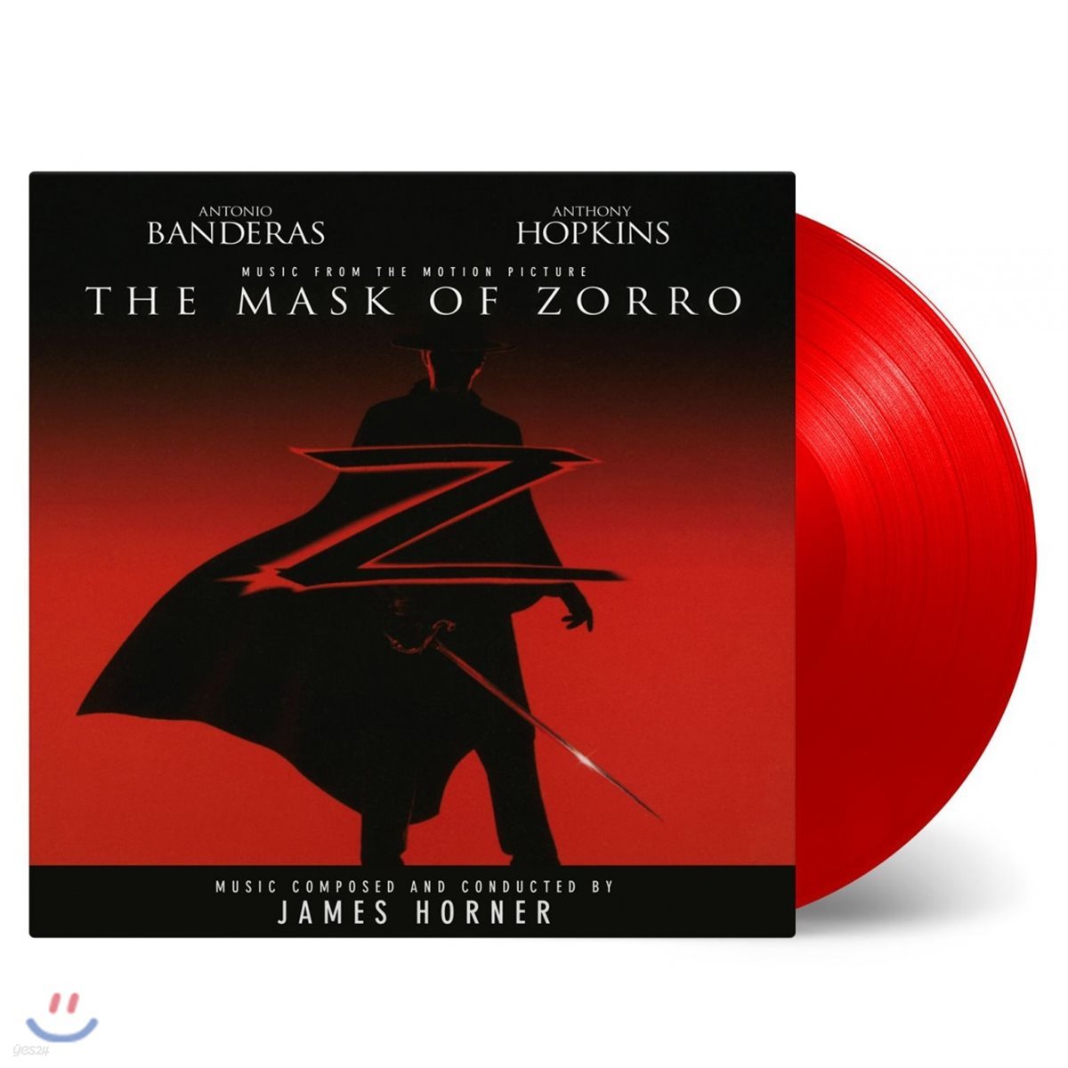 마스크 오브 조로 영화음악 (The Mask of Zorro OST by James Horner) [솔리드 레드 컬러 2LP]