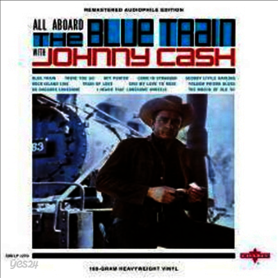 Johnny Cash - All Aboard The Blue Train (Ltd. Ed)(180G)(Blue Vinyl)(LP)