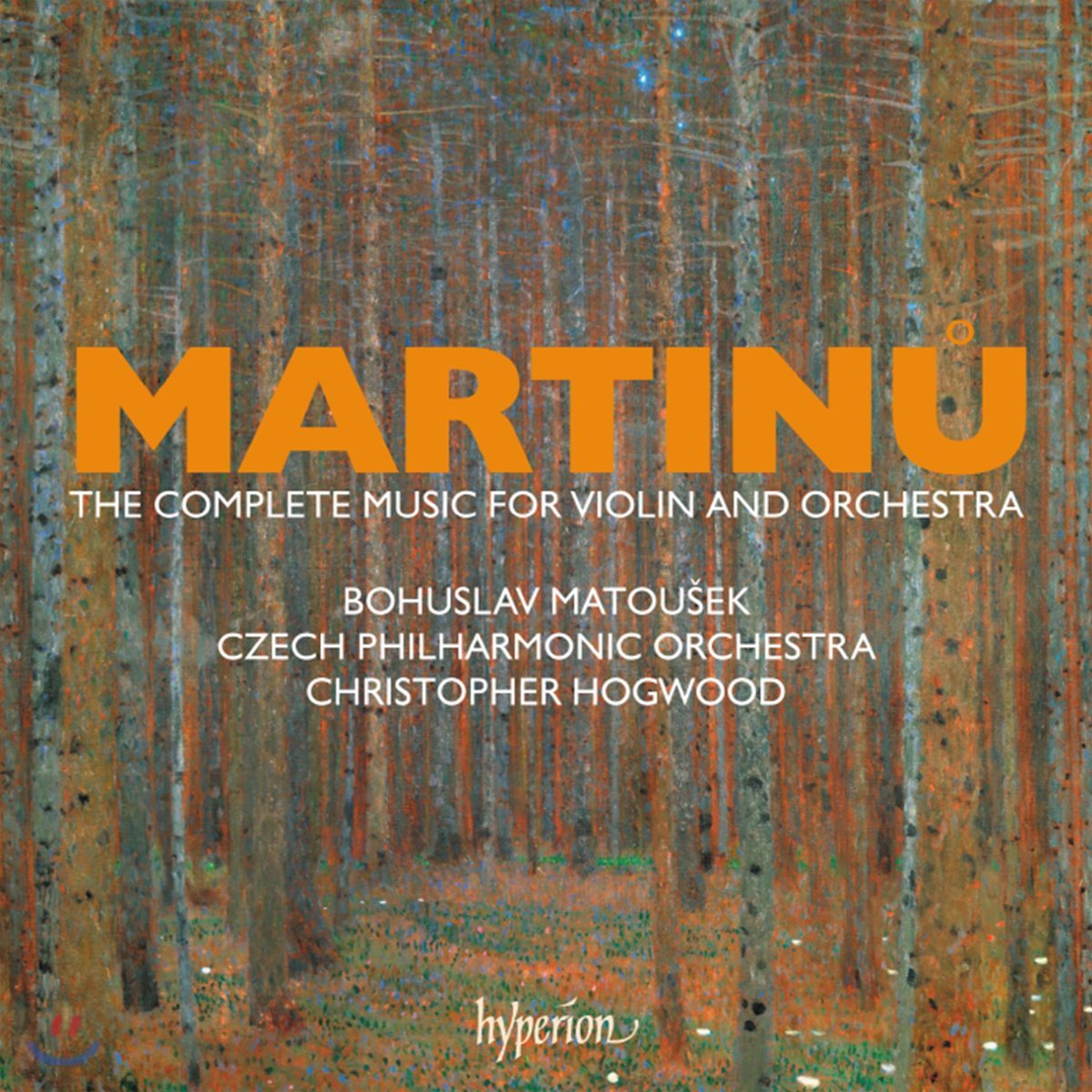 Bohuslav Matousek  마르티누: 바이올린과 오케스트라를 위한 작품 전집 (Martinu: The complete music for violin and orchestra)
