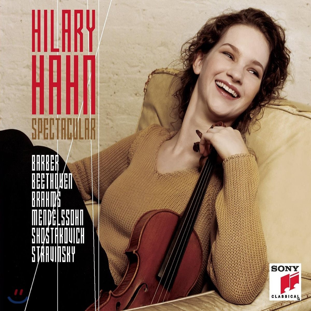 Hilary Hahn 힐러리 한 베스트 앨범 - 스펙타큘러 (Spectacular)
